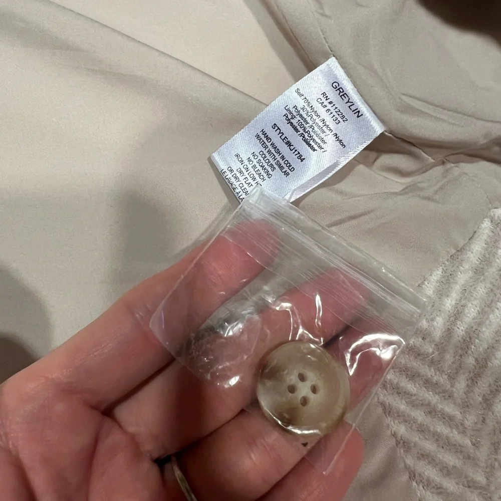 Greylin Fuzzy Long Knit Coat - Picture 8 of 8